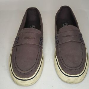 Polo gray canvas loafer